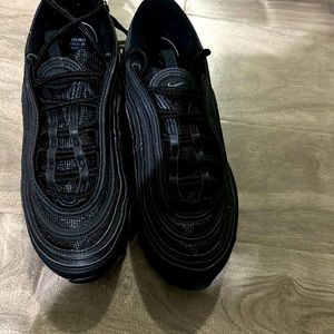 Nike Kids Air Max 97 OG Basketball Shoes, 7 Black